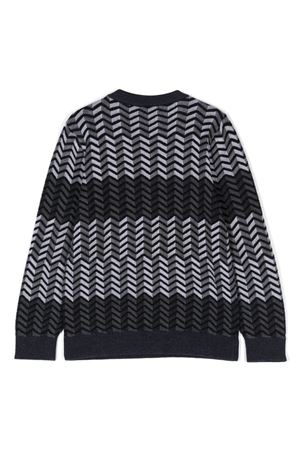 maglione in lana blu MISSONI KIDS | MV9P10W0087930BC